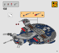 LEGO 75233 instructions page 75 – build guide