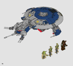 LEGO 75233 instructions page 78 – build guide