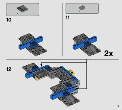 LEGO 75233 instructions page 9 – build guide