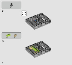 LEGO 75234 instructions page 10 – build guide