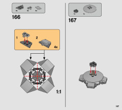 LEGO 75234 instructions page 107 – build guide