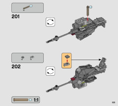 LEGO 75234 instructions page 123 – build guide