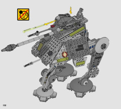 LEGO 75234 instructions page 132 – build guide