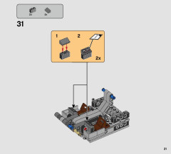 LEGO 75234 instructions page 21 – build guide