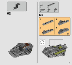 LEGO 75234 instructions page 43 – build guide