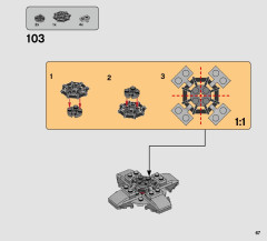 LEGO 75234 instructions page 67 – build guide