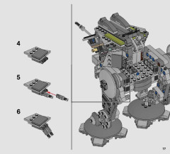 LEGO 75234 instructions page 77 – build guide