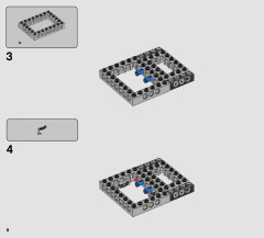 LEGO 75234 instructions page 8 – build guide