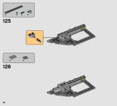 LEGO 75234 instructions page 84 – build guide