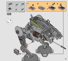 LEGO 75234 instructions page 91 – build guide
