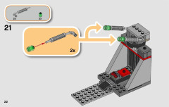 LEGO 75235 instructions page 22 – build guide
