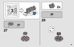 LEGO 75239 instructions page 47 – build guide