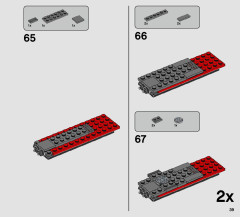 LEGO 75240 instructions page 39 – build guide