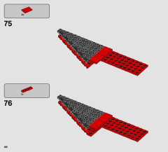 LEGO 75240 instructions page 44 – build guide