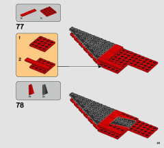 LEGO 75240 instructions page 45 – build guide