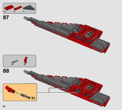LEGO 75240 instructions page 52 – build guide