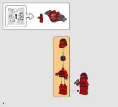 LEGO 75240 instructions page 6 – build guide