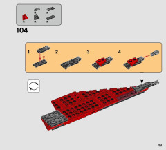 LEGO 75240 instructions page 63 – build guide