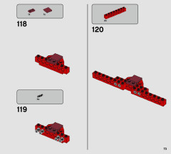 LEGO 75240 instructions page 73 – build guide