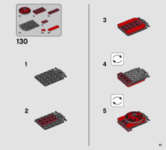 LEGO 75240 instructions page 81 – build guide