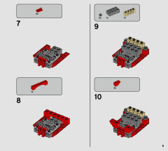 LEGO 75240 instructions page 9 – build guide