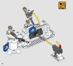 LEGO 75241 instructions page 70 – build guide