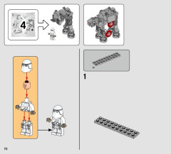 LEGO 75241 instructions page 72 – build guide