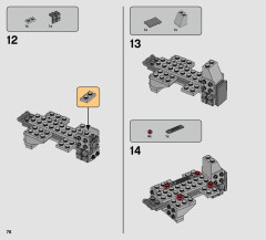 LEGO 75241 instructions page 76 – build guide