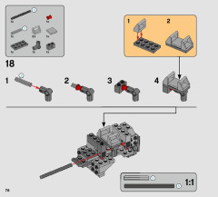 LEGO 75241 instructions page 78 – build guide