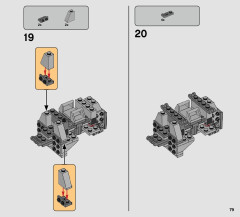 LEGO 75241 instructions page 79 – build guide