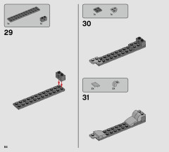LEGO 75241 instructions page 84 – build guide