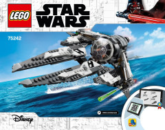 LEGO 75242 instructions page 1 – build guide