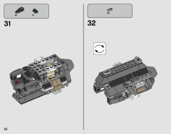 LEGO 75242 instructions page 22 – build guide