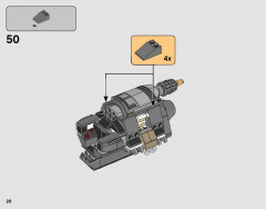 LEGO 75242 instructions page 28 – build guide