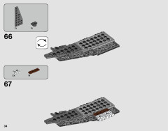 LEGO 75242 instructions page 34 – build guide