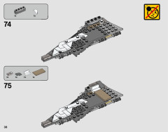 LEGO 75242 instructions page 38 – build guide