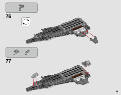 LEGO 75242 instructions page 39 – build guide