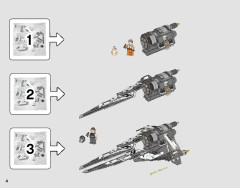 LEGO 75242 instructions page 4 – build guide