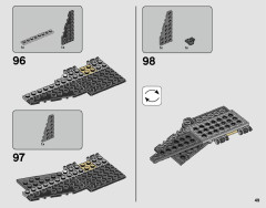 LEGO 75242 instructions page 49 – build guide