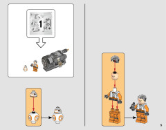 LEGO 75242 instructions page 5 – build guide