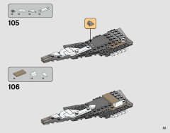 LEGO 75242 instructions page 53 – build guide
