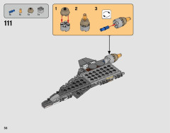 LEGO 75242 instructions page 56 – build guide