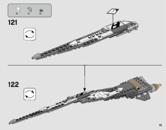 LEGO 75242 instructions page 61 – build guide