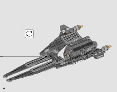 LEGO 75242 instructions page 64 – build guide