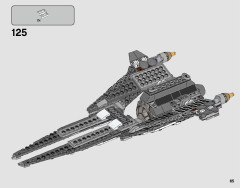 LEGO 75242 instructions page 65 – build guide