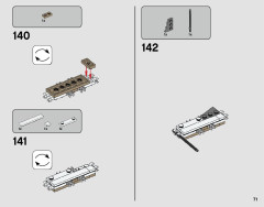 LEGO 75242 instructions page 71 – build guide