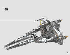 LEGO 75242 instructions page 73 – build guide