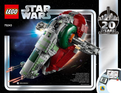 LEGO 75243 instructions page 1 – build guide