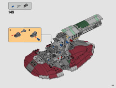 LEGO 75243 instructions page 105 – build guide