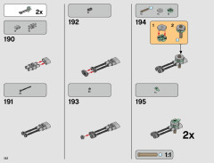 LEGO 75243 instructions page 122 – build guide